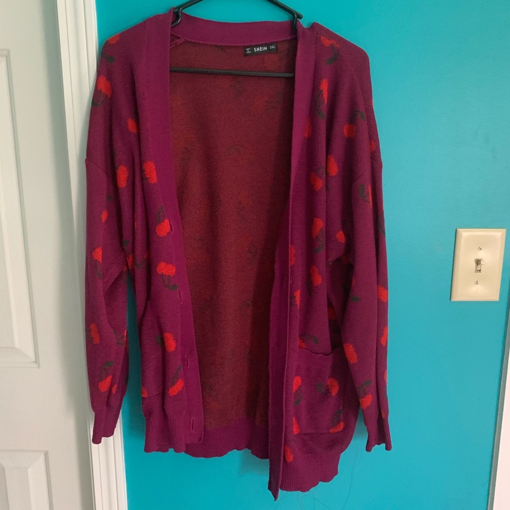 Cherry Cardigan